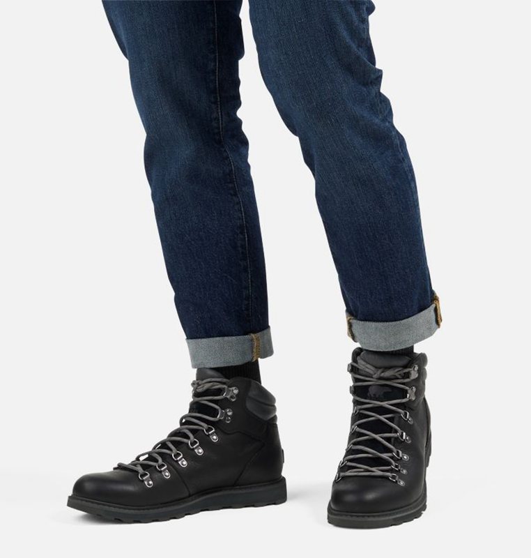 Sorel Herr Stövlar Svarta - Madson™ Ii Hiker - GXY-729450
